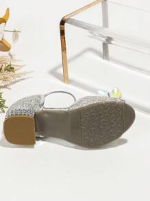 Mädchens Sommer Fashion Sandalen, Kristall Schuhe Für Die Tanzvorstellung Kleiner Mädchen