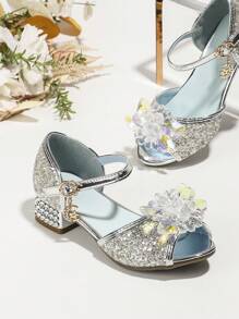 Mädchens Sommer Fashion Sandalen, Kristall Schuhe Für Die Tanzvorstellung Kleiner Mädchen