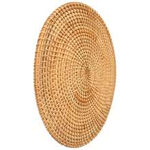 Handwoven Rattan Placemats,Round Wicker Table Mats, Natural Woven Placemats For Dinner Table,Heat Resistant Mats - Multicolor - View 3