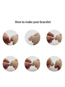 2024年新款意大利魅力模組手鍊diy珠寶節日禮物,可自由組合不同風格 - 模組化手鍊 - 查看 3