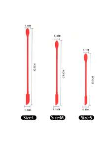 化妆刮刀套装，硅胶刮刀套装，迷你刮刀，食品罐美容刮刀，微型乳液罐刮刀，轻松刮除剩余化妆品，价格实惠，适合作为圣诞礼物，化妆品，化妆工具，物美价廉，礼品，女士礼品，圣诞礼物，赠品，旅行，廉价好物，旅行必备 - 彩色 - 查看 2