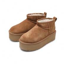 UGG Women's Classic Ultra Mini Platform Winter Boot Chestn - Brown - View 2