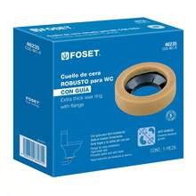 Cuello de cera con guía para WC, robusto, 250 g, Foset CUG-WC-R 46235 - Café integral - Ver 3
