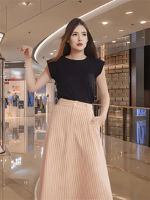 Women Skirts - Màu be - Xem 3