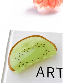1 Miếng Mùa hè Trái cây Quả kiwi Thiết kế Móng vuốt tóc Đối với phụ nữ , Thích hợp Đối với Mặc hàng ngày , Làm việc , Ngày lễ , Nông thôn Phong cách - Màu vàng - Xem 7