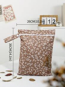 1 Miếng Thiết kế hoa Chia Ướt Và Khô Không thấm nước Bơi lội Túi bảo quản - Nhiều màu - Xem 2