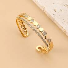 1入流行款式開口嵌鑲手環,歐美風格手鐲 - 手鐲 - 查看 23