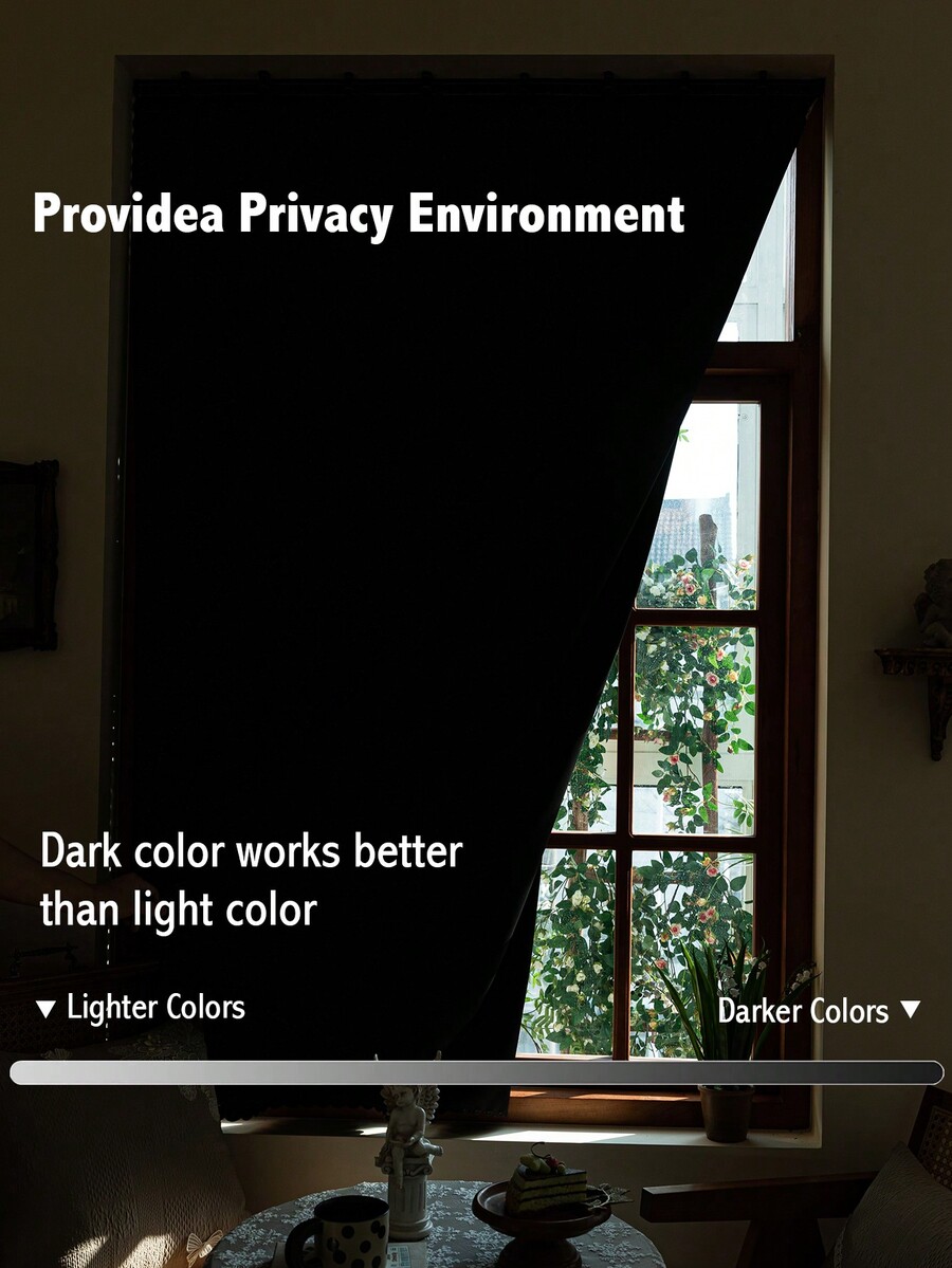 Thermovorhang 2er Set Grau 160x140cm - Verdunkelungsvorhang Mit Abstraktem Design