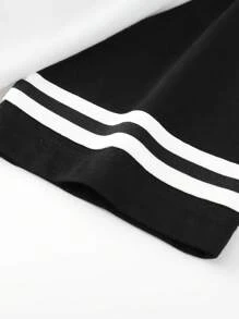 Annil Tween Girl Summer Leisure Versatile Round Neck Short Sleeve T-Shirt