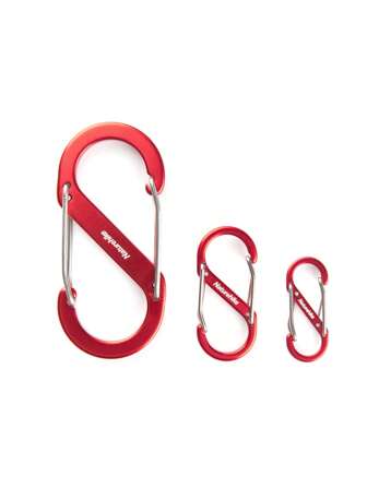 Naturehike S 形登山扣钥匙扣、水瓶架、徒步登山扣