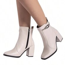 LAZZLU SHOES Women Ankle Boots & Booties - Putih - View 2