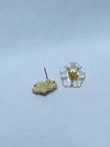 Stud Earrings - 彩色 - 查看 3