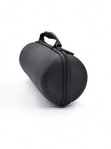 EVA 硬壳数码收纳包音频收纳包无线蓝牙音箱收纳盒防震、防水、防尘、防摔手持双拉链单肩背包便携式设计用于充电 ES2/4 Flip6 万花筒第六代 - 黑色 - 查看 4