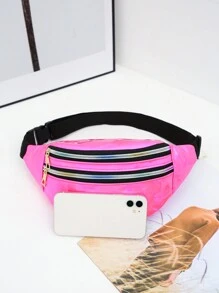 2pcs Women's Outdoor Laser Waist Bag - Multicolor - View 9