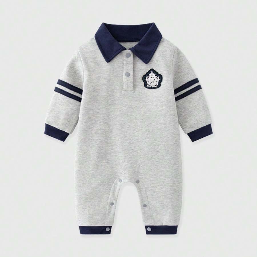 Monos súper lindos para bebé, mono para primavera/otoño - Gris - Ver 1