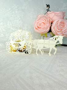 50 piezas, Caja de caramelos para el novio y la novia, Caja de regalo para invitados, Caja de regalo para fiesta de boda, Suministros de decoración para aniversario de fiesta de boda, Decoración de boda, Navidad