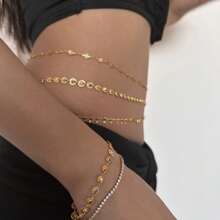 Wasserdichte Lange Taillenkette aus Edelstahl 68+15cm Bohomia Rhinestone Bauchkette Frauen Sommer Sexy Strand Bikini Körperschmuck Geschenke