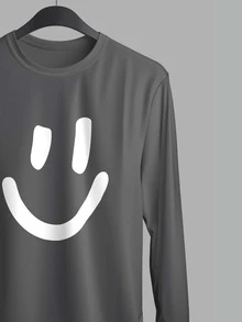 Young Girls Sweatshirts - Màu xám đen - Xem 2