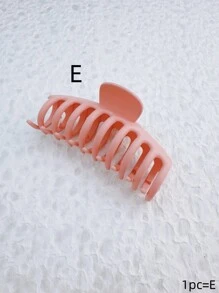 1/7入組女式大尺寸浴鉗髮夾,化妝頭飾,韓國風格 - 多色1 - 查看 12