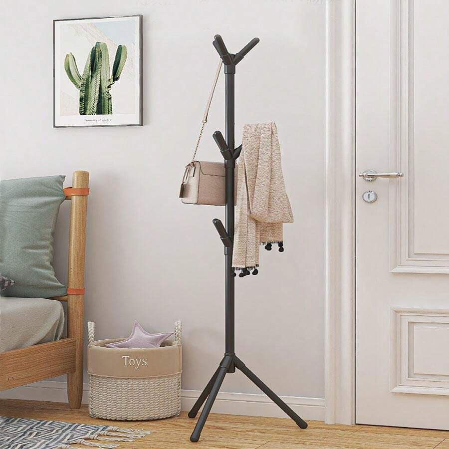 Easy To Assemble Floor To Ceiling Clothes Rack, Office Iron Clothes ...