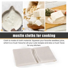 Muslin Cloths For Cooking, Pack Of 5 (50X50CM), Unbleached, Cotton Reusable And Washable Cheese Cloths For Straining - Multicolor - View 9