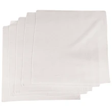 Muslin Cloths For Cooking, Pack Of 5 (50X50CM), Unbleached, Cotton Reusable And Washable Cheese Cloths For Straining - Multicolor - View 3