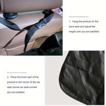 防水宠物汽车座椅套后座汽车座椅保护套，适用于狗狗，猫狗旅行配件，宠物托运车后座垫。（黑色）