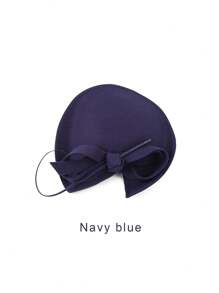 1pc Derby Hats For Women Fascinators Tea Party Hats Headband Wide Brim Fascinator Wedding Cocktail Feathers Accessories, Gifts, Mini Cap