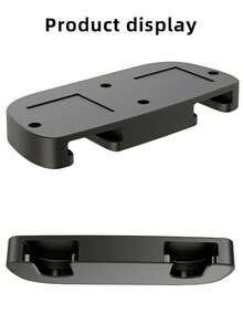 Data Frog 游戏控制器挂架 兼容 PS4 桌下悬挂收纳架 粘性操纵杆游戏手柄配件 - 黑色 - 查看 9