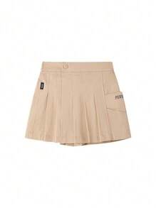Annil Mädchen Rock-Hose, süße und luftige sommerliche Plissee-Shorts, leicht und vielseitig Lässig