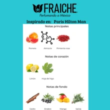 PERFUME FRAICHE PARIS H I L T O N 60 ML CABALLERO - Orange - View 2