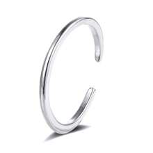 1pc Minimalist Beach Style 18K Gold/Silver Tone Open-Ended Copper Toe Ring, Suitable For Women In Summer - Open Your Mouth - View 7