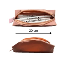Mochila coreana, combo cinco piezas - Rosa - Ver 4