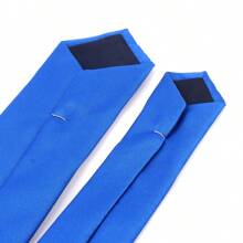 NUEVO Corbata casual de color sólido verde y azul para hombres, corbatas de boda para el novio, clásica de 6 cm para hombres, buenos regalos