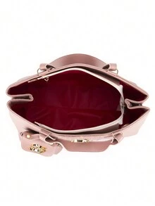 Metalace Women's Bag Kit With Gaby Show Coin Purse - Rose Gold - View 4