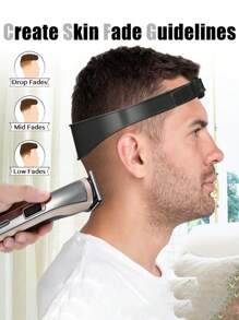 1PC 2025 Top-Rated Neckline Shaving Template And Adjustable Hair Trimming Guide,DIY Self Haircutting System, Shaving And Keeping A Clean And Straight Neck Hairline,Easy Use Tool Soft Portable, Hair Styling, Hair Stuff ,Hair Accessories