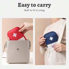 1Pc Portable Medical Kit Medicine Storage Bag Traveling Small Medicine Bag Travel First Aid Kit Macaron Color First Aid Bag Medicine Bag Medicine Storage Bag Medicine Organizer First Aid Kit First Aid Bag Travel Accessories Travel Organizer Travel Essentials Travel Stuff Travelling Bag College Vacation Cruise Summer Holiday Essentials For Outdoor Camping Hiking Hunting