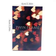 Zwillingsseele romantisches Notizbuch Orakelkarten, Tarotkarten, Orakelkarten, Tarot