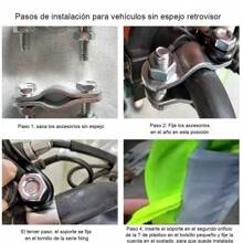 Toldo Cubresol Moto General Impermeable Para Motocicletas - Azul - Ver 10