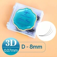 SONG LASHES 3D To 7D  Premade Fans Pointy Base Sharp Thin Root Premade Fans For Sal Lash Clusters,Eye Lash Clusters,Individual Eyelashes,Lashes,Fake Lashes - D - View 32