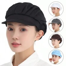 1 Miếng Phòng bếp Bếp trưởng Món ăn Dịch vụ Vệ sinh Làm việc Nhà máy Người phục vụ Nấu nướng Mũ lưỡi trai - A - Xem 1