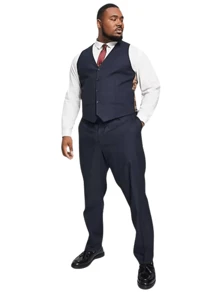 Men Vests - Dark Grey - View 2