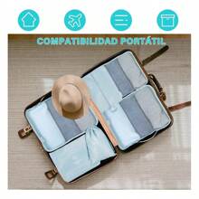 Travel Packing Organizers - Baby Blue - View 3