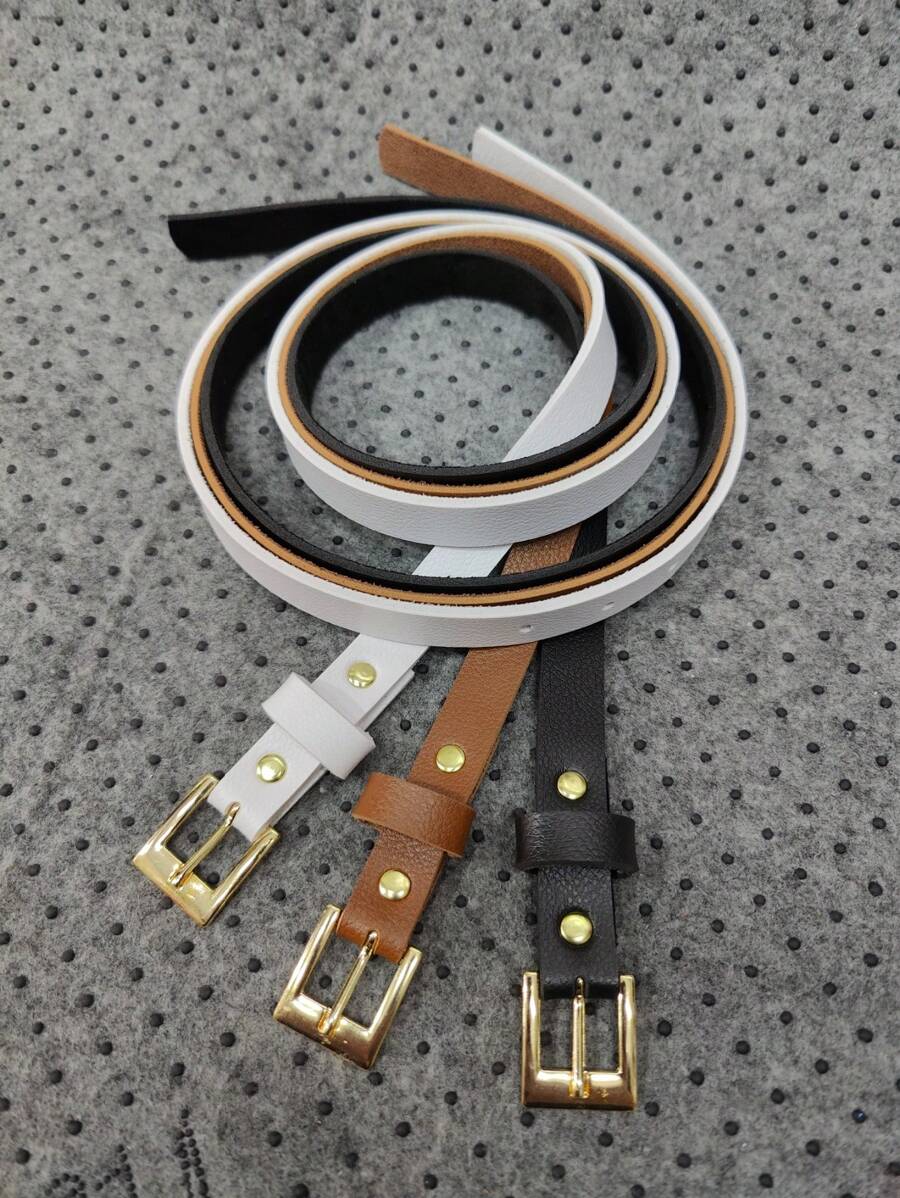Women Belts - 金色 - 查看 1