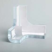 4入組矽膠保護桌角邊緣套裝，兒童嬰幼兒安全防撞邊角護套 - 白色 - 查看 3