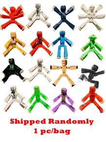 Action Figures Toy With Sucker (3 Options) Cozmo Fingerbot, Toys Click Bots Stop Motion Toys Stick Figures Stick Man Toy - Multicolor - View 11