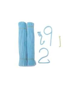 100±10支彩色塞紙棒,超密堆疊彩色頭,手工制作材料、教育手工玩具、管道清潔器,可製作各種手工藝品,仿真盆景、仿真動物、家居裝飾、復活節、情人節、母親節禮物,更厚實的加密版 - 100個 - 查看 15