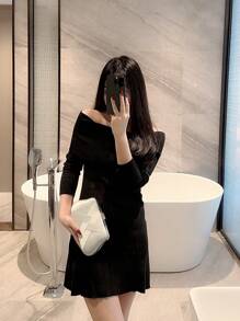 女性經典十字設計優雅禮盒款手拿包，適用於晚宴聚會、舞會和正式場合，特別適合派對、婚禮、舞會、晚宴/宴會，與婚紗、正式服裝、舞會服、生日禮服、派對裙相配 - 白色 - 查看 10
