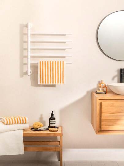 Create Portasciugamani elettrico con barre rotanti a 180º - WARM TOWEL MINIMAL