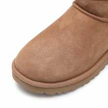 UGG Women's Classic Ultra Mini Ankle Boot,Women's Cozy Ankle Snow Boots Fashion Winter Classic Warm Shoes Women Chestnut 1116109
